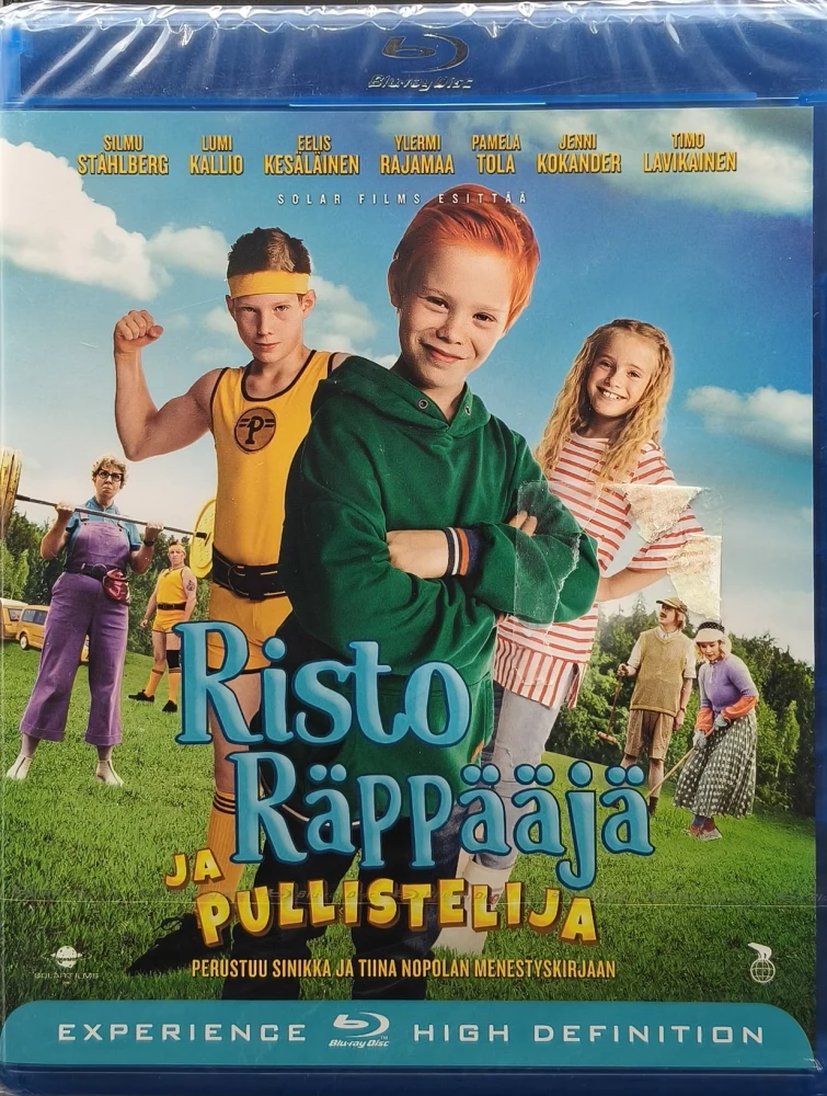 UUSI (BLU-RAY) Risto Räppääjä ja Pullistelija (2019)