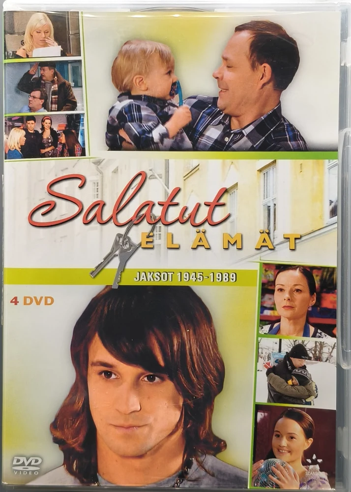 4 DVD) Salatut elämät : jaksot 1945-1989