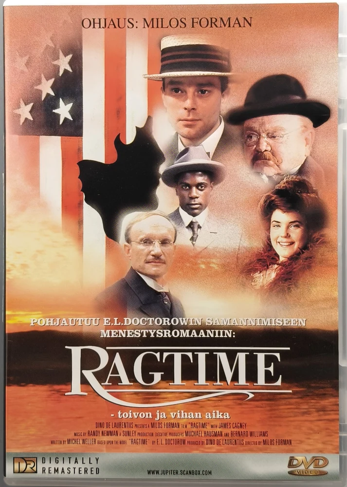 DVD) Milos Forman: Ragtime - Toivon ja Vihan Aika (1981) SUOMIKANNET