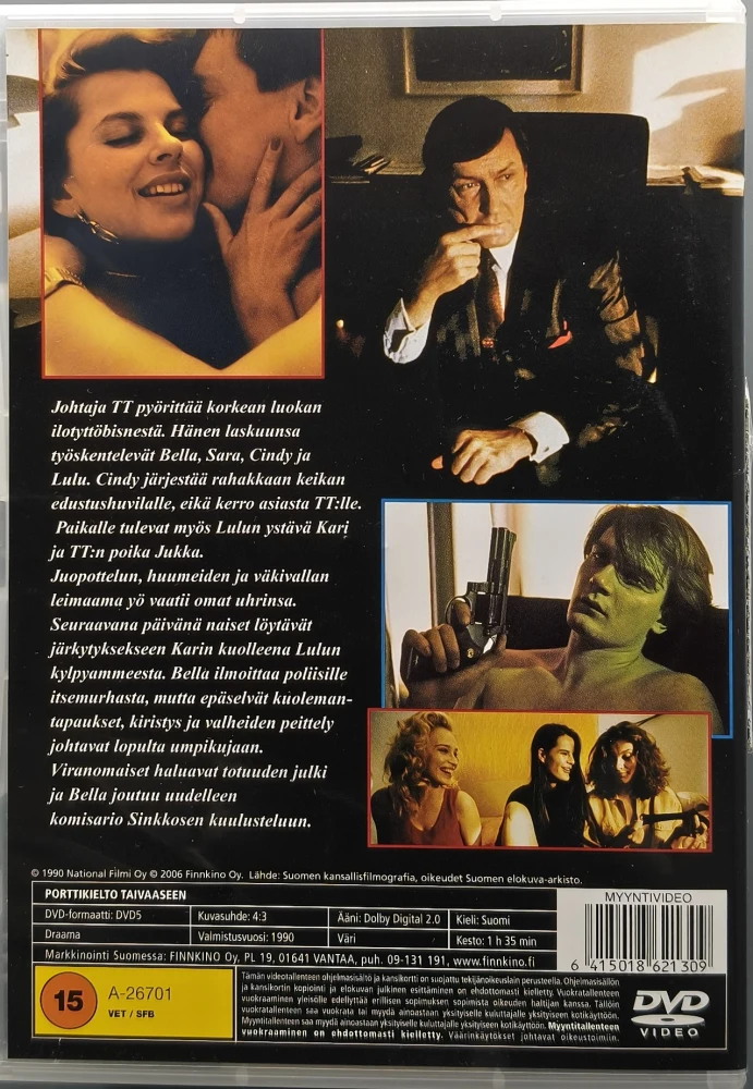 DVD) Satu Silvo: Porttikielto taivaaseen (1990)