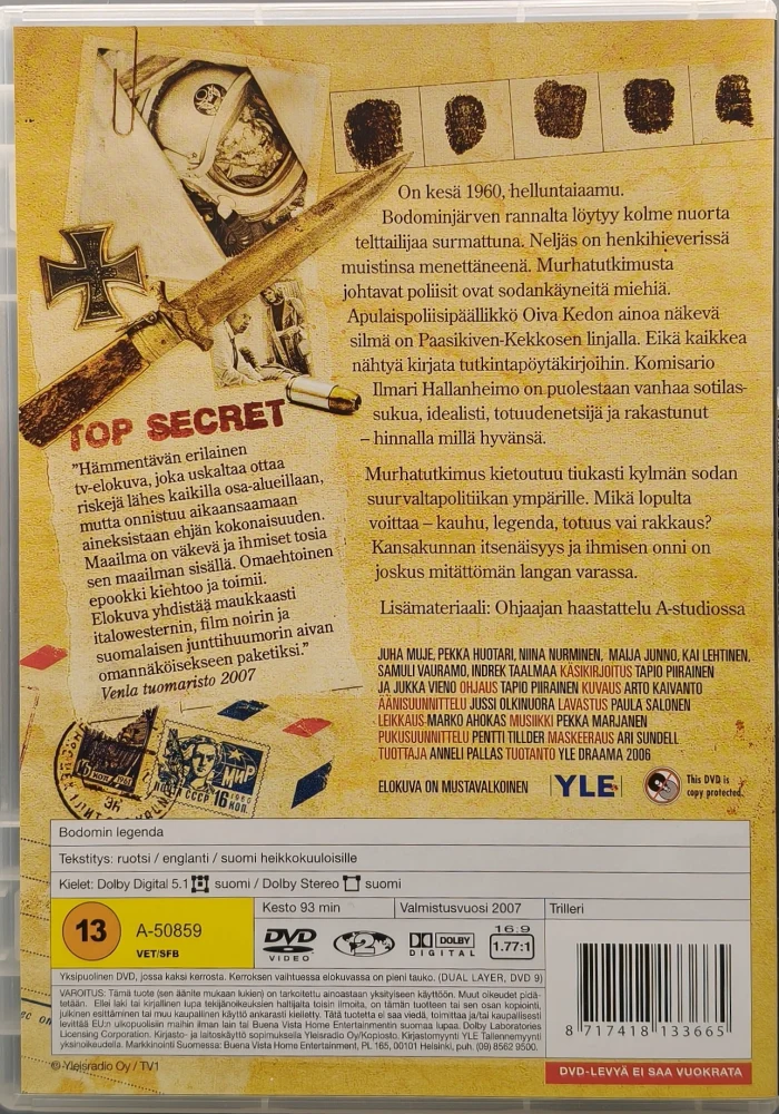 DVD) Bodomin legenda (2007)