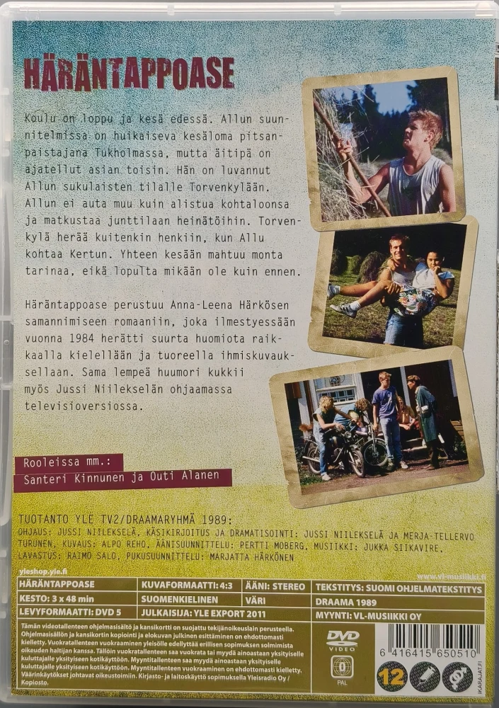 DVD) Häräntappoase (1989) Santeri Kinnunen, Outi Alanen