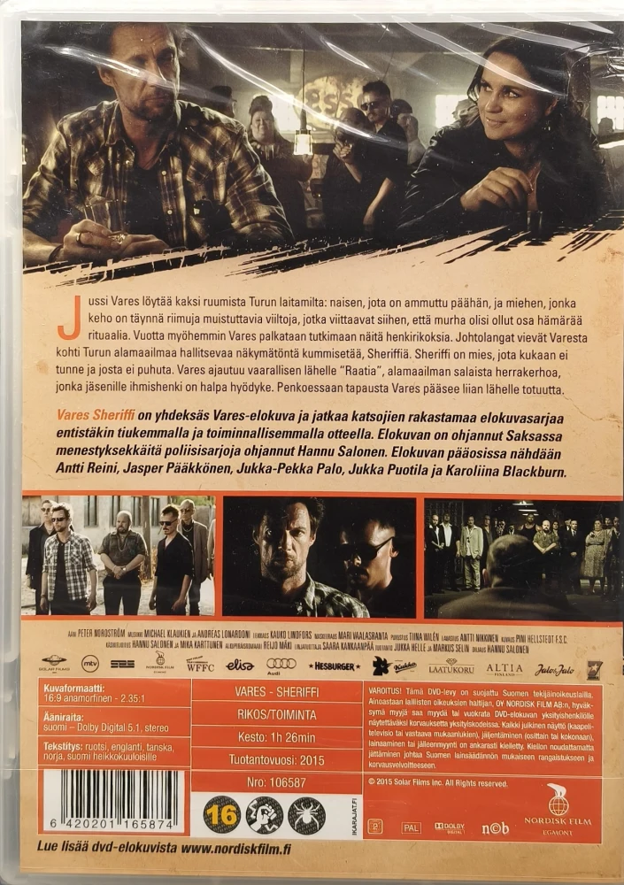 UUSI (DVD) Vares - Sheriffi (2015)
