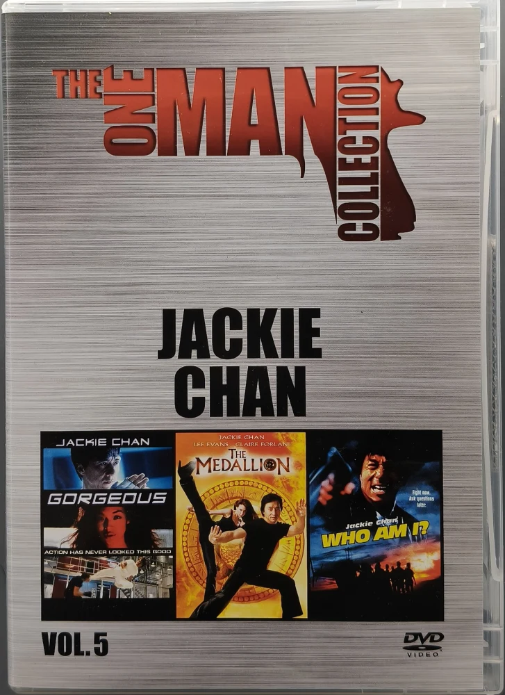 3 DVD) Jackie Chan - One Man Collection - Vol 5 - Gorgeous, Who am I? & The Medallion