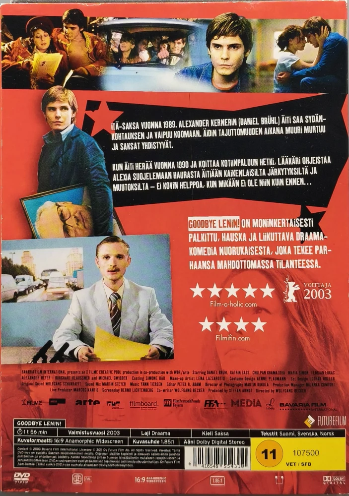 DVD) Good Bye Lenin! (2003) SUOMIKANNET
