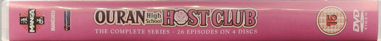 4 DVD) Ouran High School Host Club: The Complete Series