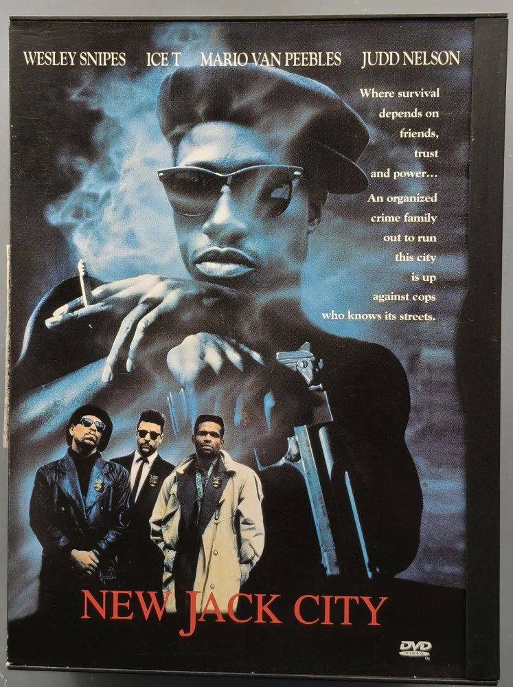 DVD) New Jack City (1991) Wesley Snipes, Ice-T