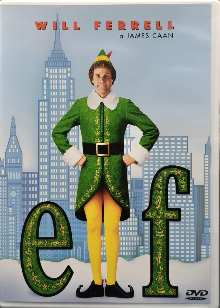 DVD)  Will Ferrell, James Caan: Elf (2003) SUOMIKANNET