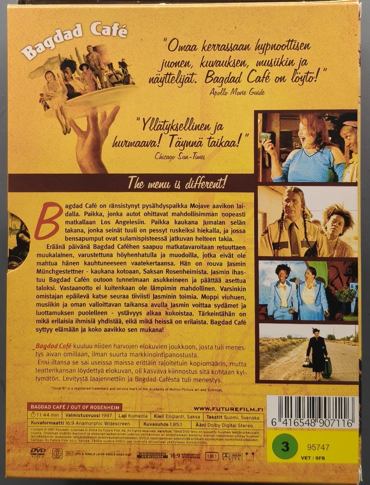 DVD) Bagdad Café - Bagdad Cafe - Out of Rosenheim (1987)