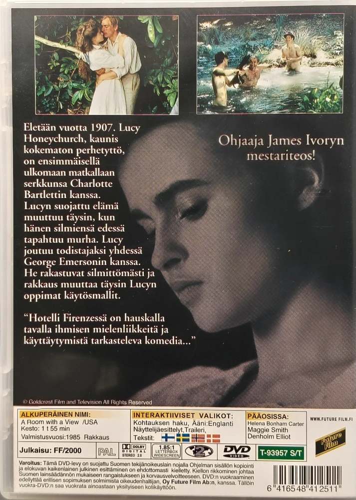DVD) Hotelli Firenzessä - A Room with a View (1985) SUOMIKANNET