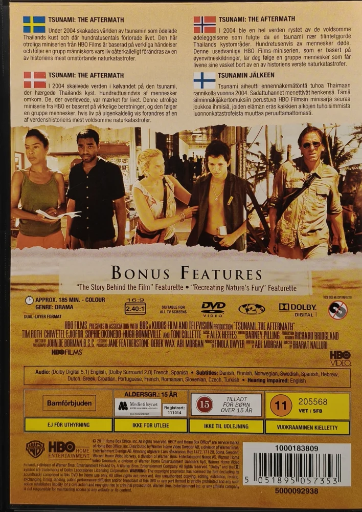 2 DVD) Tsunami: The Aftermath -  Tsunamin jälkeen (2006) Minisarja