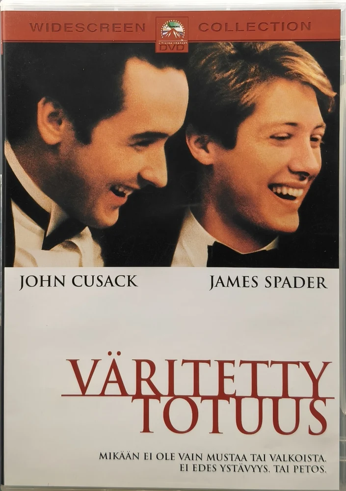 DVD) John Cusack, James Spader: Väritetty Totuus - True Colors (1991) SUOMIKANNET
