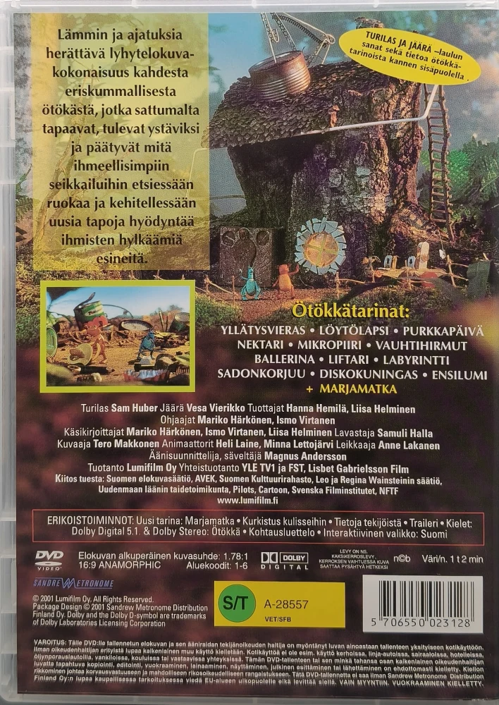 DVD) Turilas ja & Jäärä (2001)