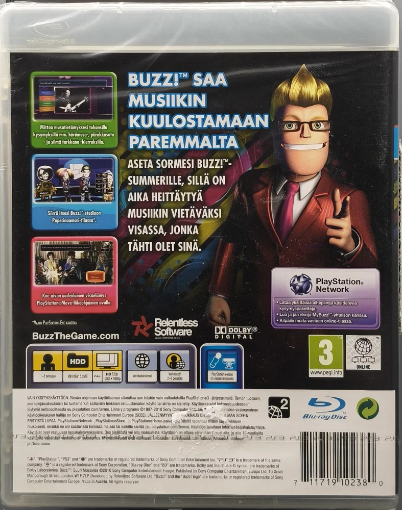 UUSI (PS3) Buzz! Suuri Musavisa
