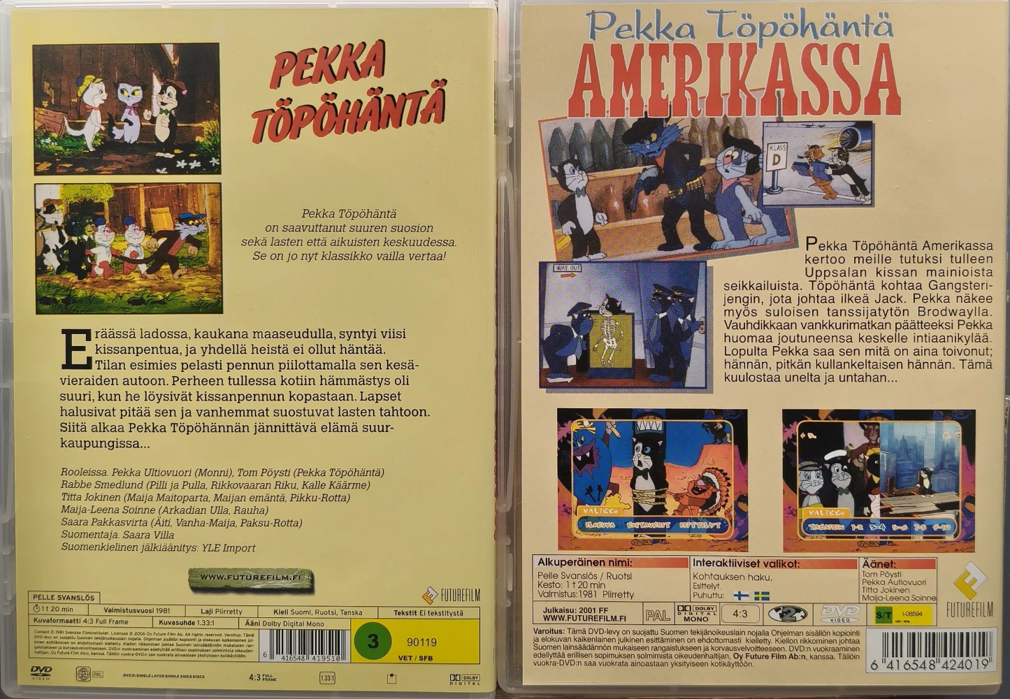 2 DVD) Pekka Töpöhäntä & Pekka Töpöhäntä Amerikassa - PUHUMME SUOMEA