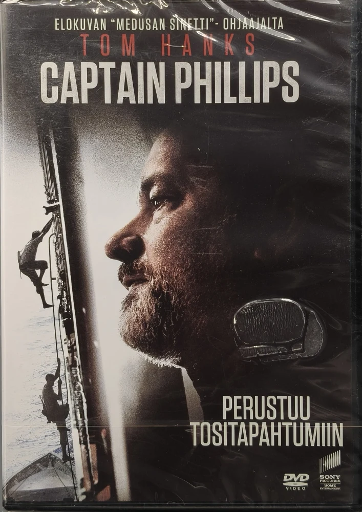 UUSI (DVD) Tom Hanks: Captain Phillips (2013) SUOMIKANNET