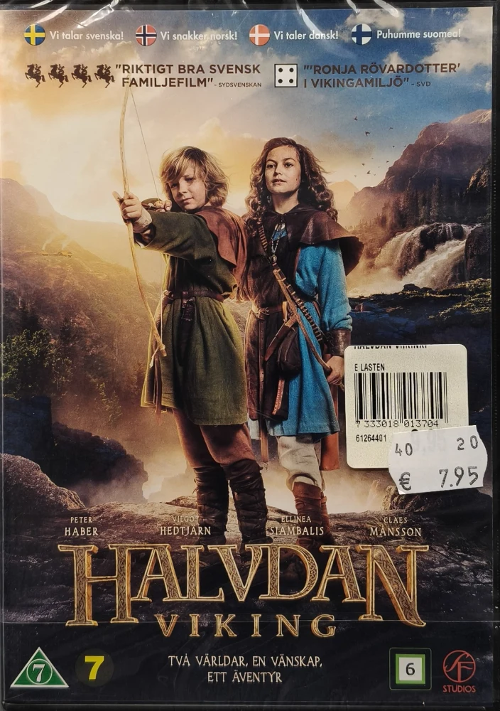 UUSI (DVD) Halvdan Viking - Halvdan Viikinki (2018)