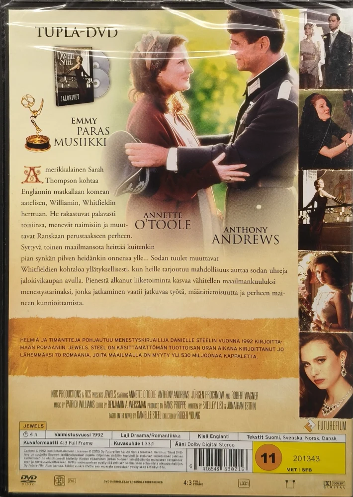 UUSI (2 DVD) Danielle Steel: Helmiä ja timantteja - Jewels (1992)