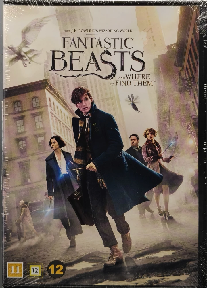 UUSI (DVD) Fantastic Beasts and Where To Find Them - Ihmeotukset ja Niiden Olinpaikat  (2016)