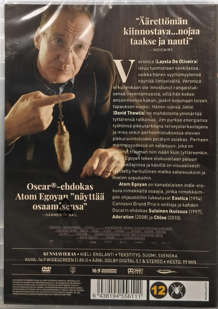 UUSI (DVD) David Thewlis: KUNNIAVIERAS (2019)