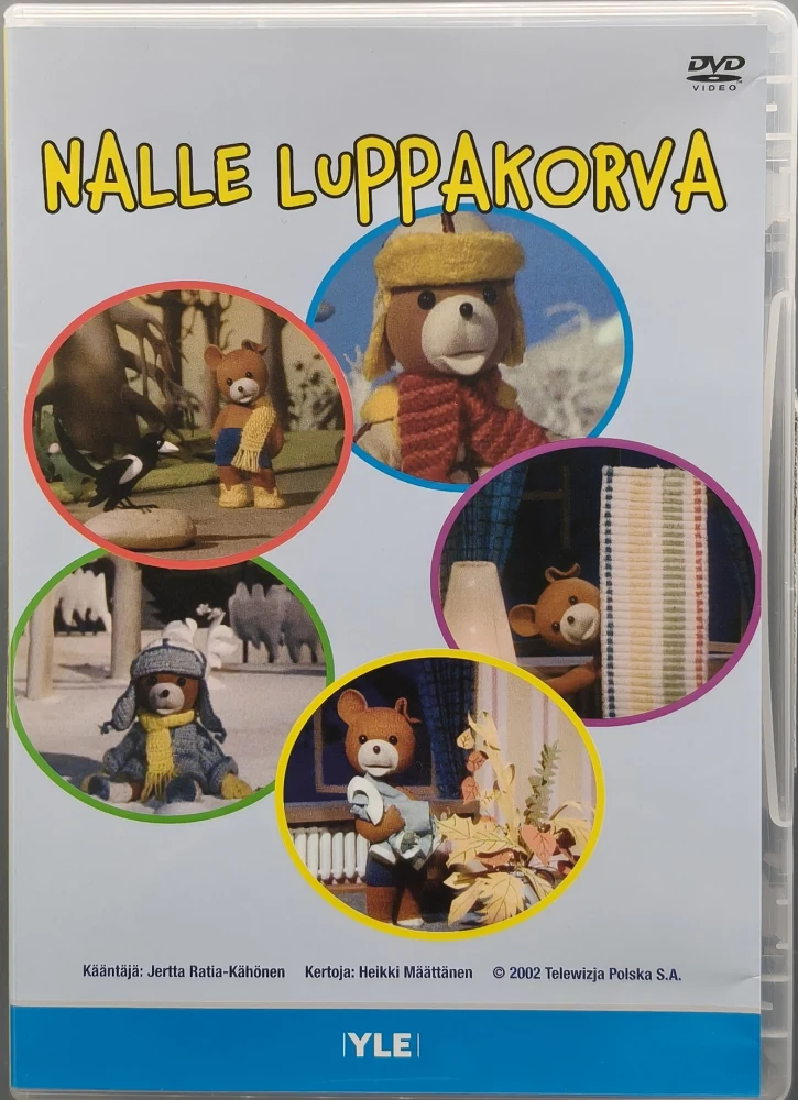 DVD) NALLE LUPPAKORVA (Kesto lähes 4 tuntia) PUHUMME SUOMEA