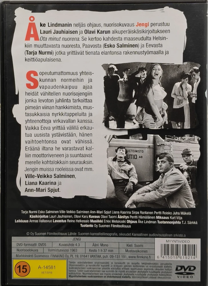 DVD) Esko Salminen: Jengi (1965)