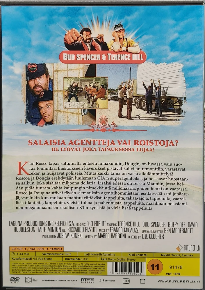 DVD) Terence Hill, Bud Spencer: Antaa Heittää! (1983)