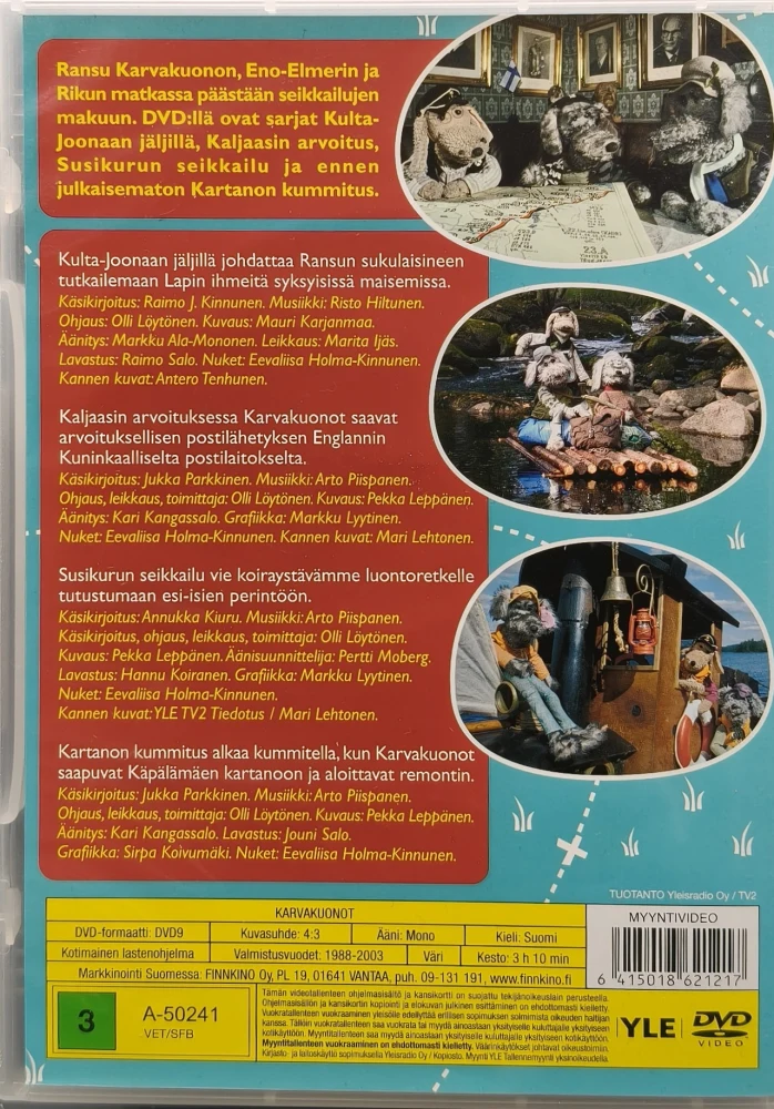 DVD) PIKKU KAKKONEN - KARVAKUONOT (1988-2003)
