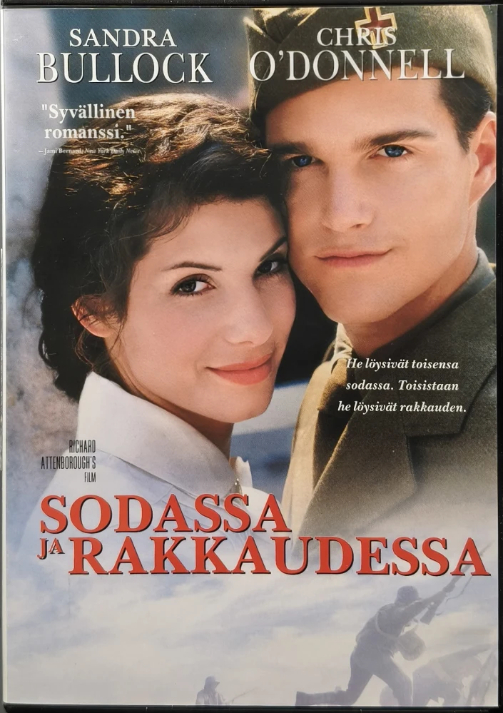 DVD) Sandra Bullock: Sodassa ja rakkaudessa (1996)
