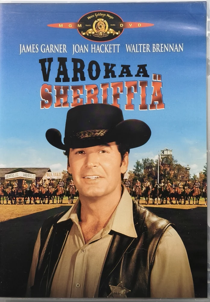 DVD) James Garner: Varokaa sheriffiä (1968)