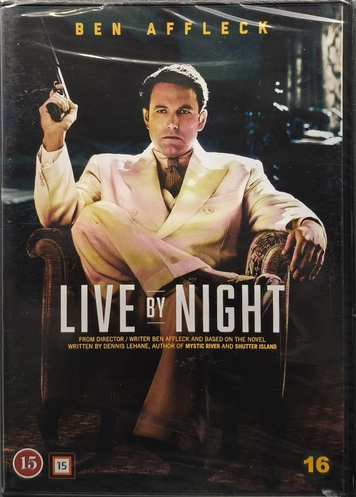 UUSI (DVD)  Ben Affleck: LIVE BY NIGHT (2016)