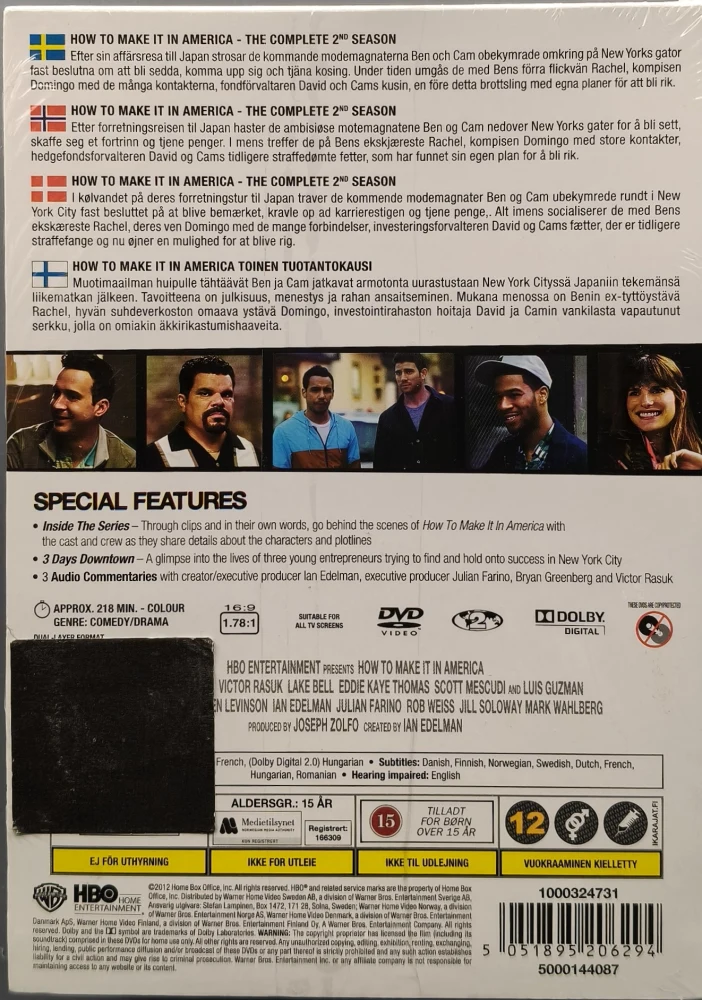 UUSI (2 DVD) How to Make It in America - Kausi 2