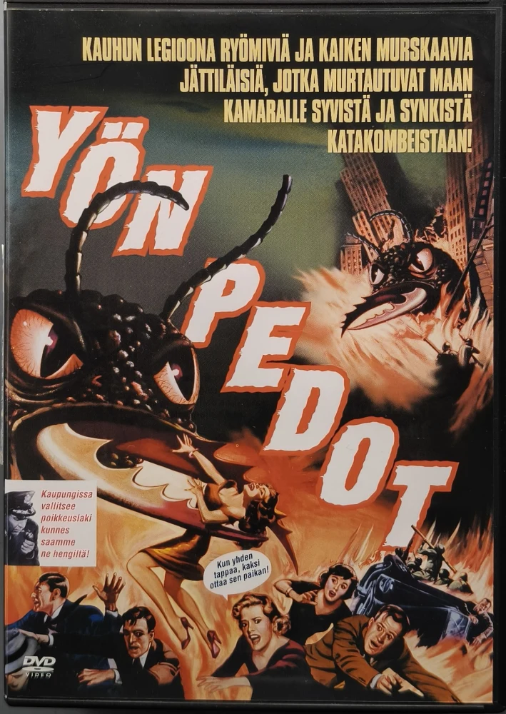 DVD) Yön Pedot - Them! (1954) SUOMIKANNET