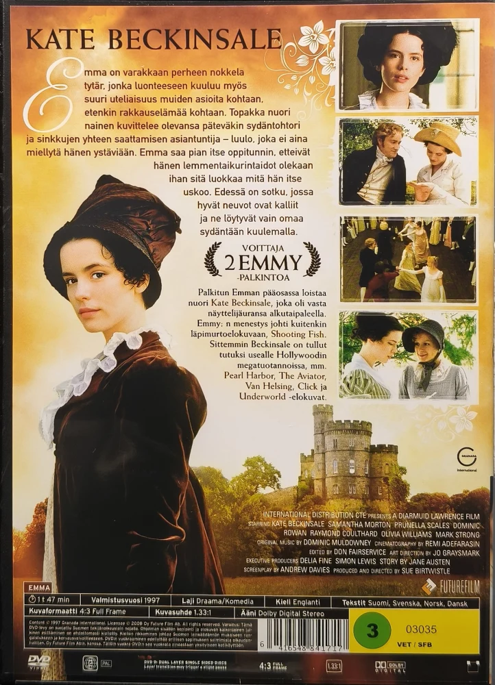DVD) Emma (Kate Beckinsale) - Minisarja (1997)