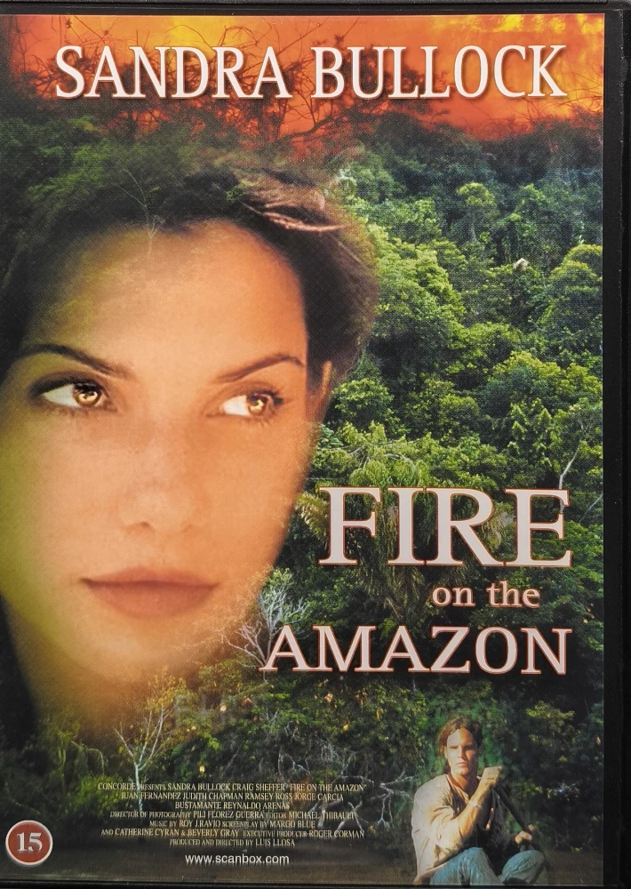 DVD) Sandra Bullock: Fire on the Amazon - Amazon liekeissä (1993) SUOMITEKSTIT