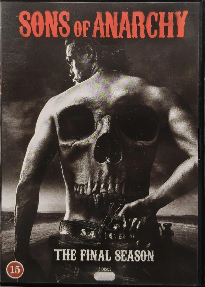 5 DVD) Sons Of Anarchy - kausi 7  - The Final season (2014)