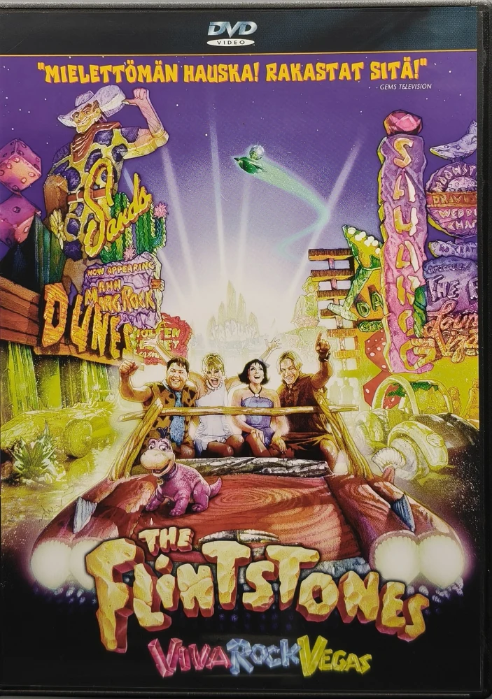 DVD) Kiviset ja Soraset: Viva Rock Vegas - The Flintstones in Viva Rock Vegas (2000) EGMONT