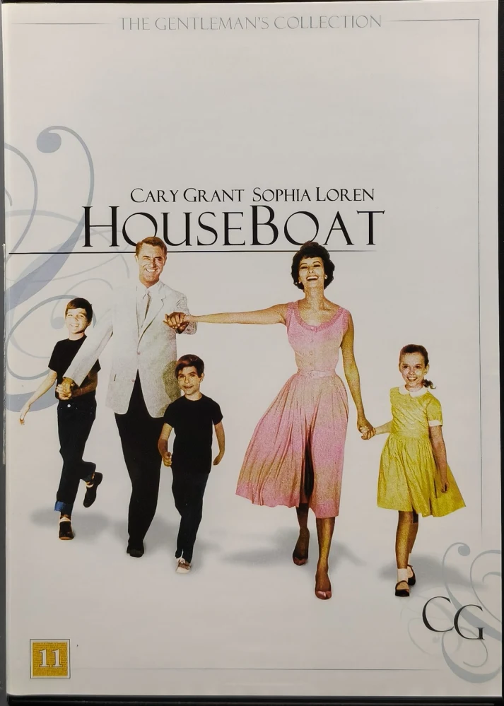 DVD) Cary Grant, Sophia Loren: Houseboat - Lemmenlaiva (1958) SUOMITEKSTIT