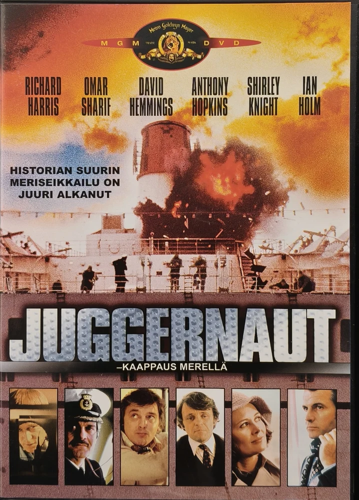 DVD) Juggernaut - kaappaus merellä (1974) SUOMIKANNET