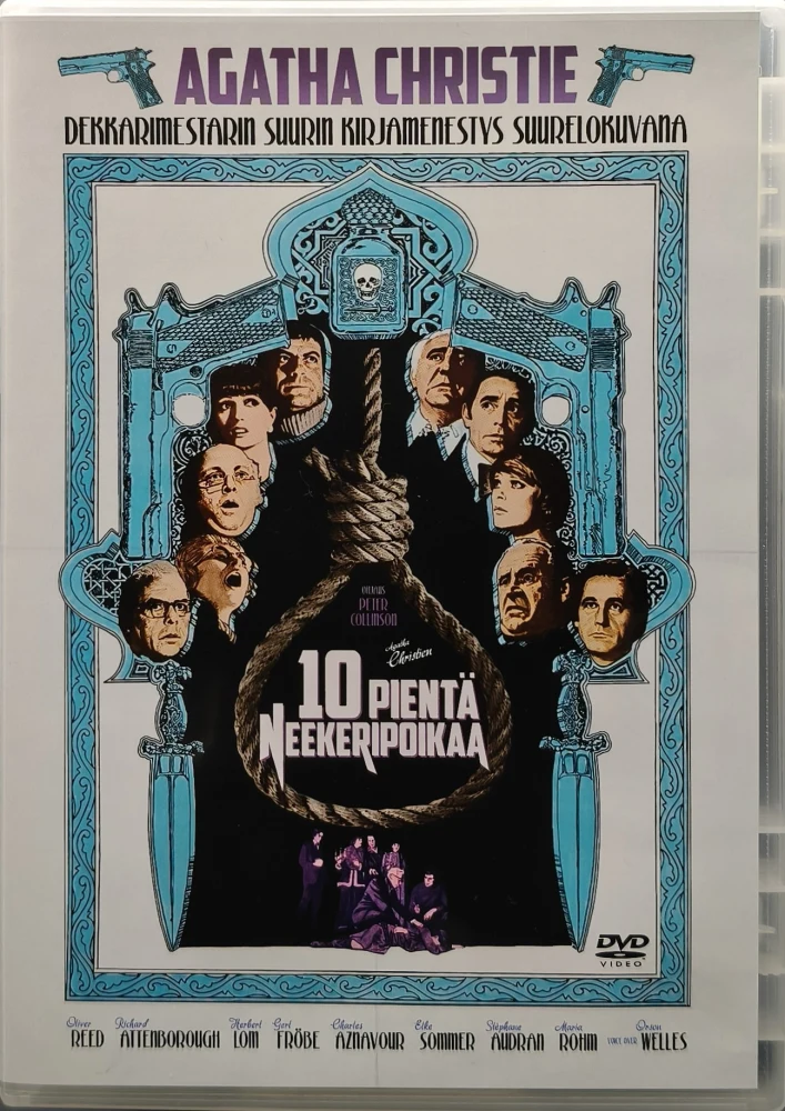 DVD) 10 pientä neekeripoikaa - Ten Little Indians (1974) SUOMIKANNET