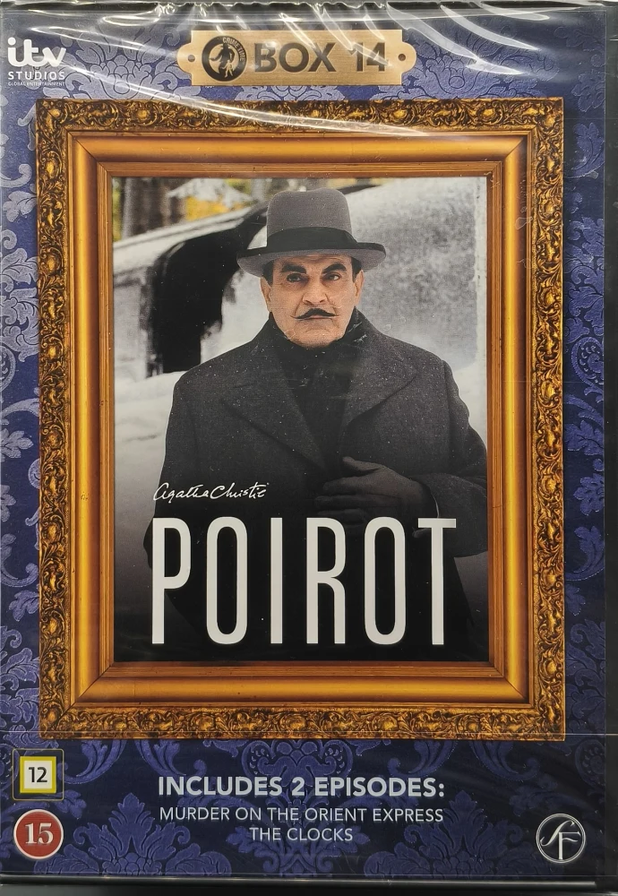 UUSI (2 DVD) Poirot - Box 14 - SUOMITEKSTIT