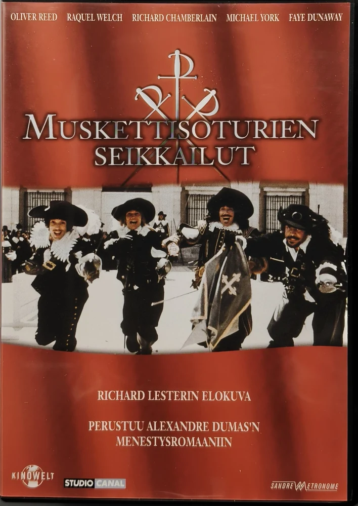 DVD) Muskettisoturien seikkailut - The Three Musketeers (1973) SUOMIKANNET