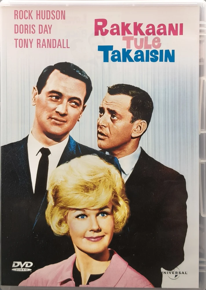 DVD) Rock Hudson, Doris Day: Rakkaani, tule takaisin - Lover Come Back (1961)