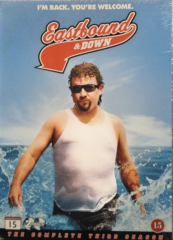 UUSI (2 DVD) Eastbound & Down: Kausi 3 - SUOMITEKSTIT