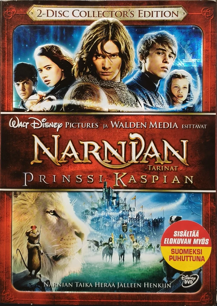 5 DVD) NARNIAN TARINAT -trilogia - 1-3 - SUOMIKANNET