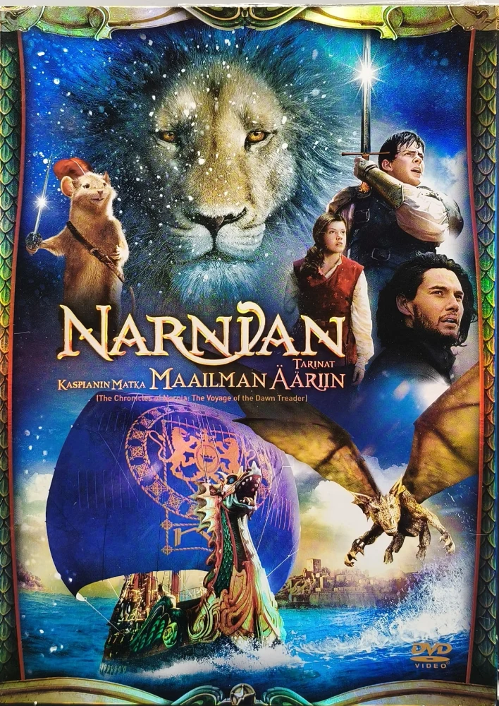 5 DVD) NARNIAN TARINAT -trilogia - 1-3 - SUOMIKANNET