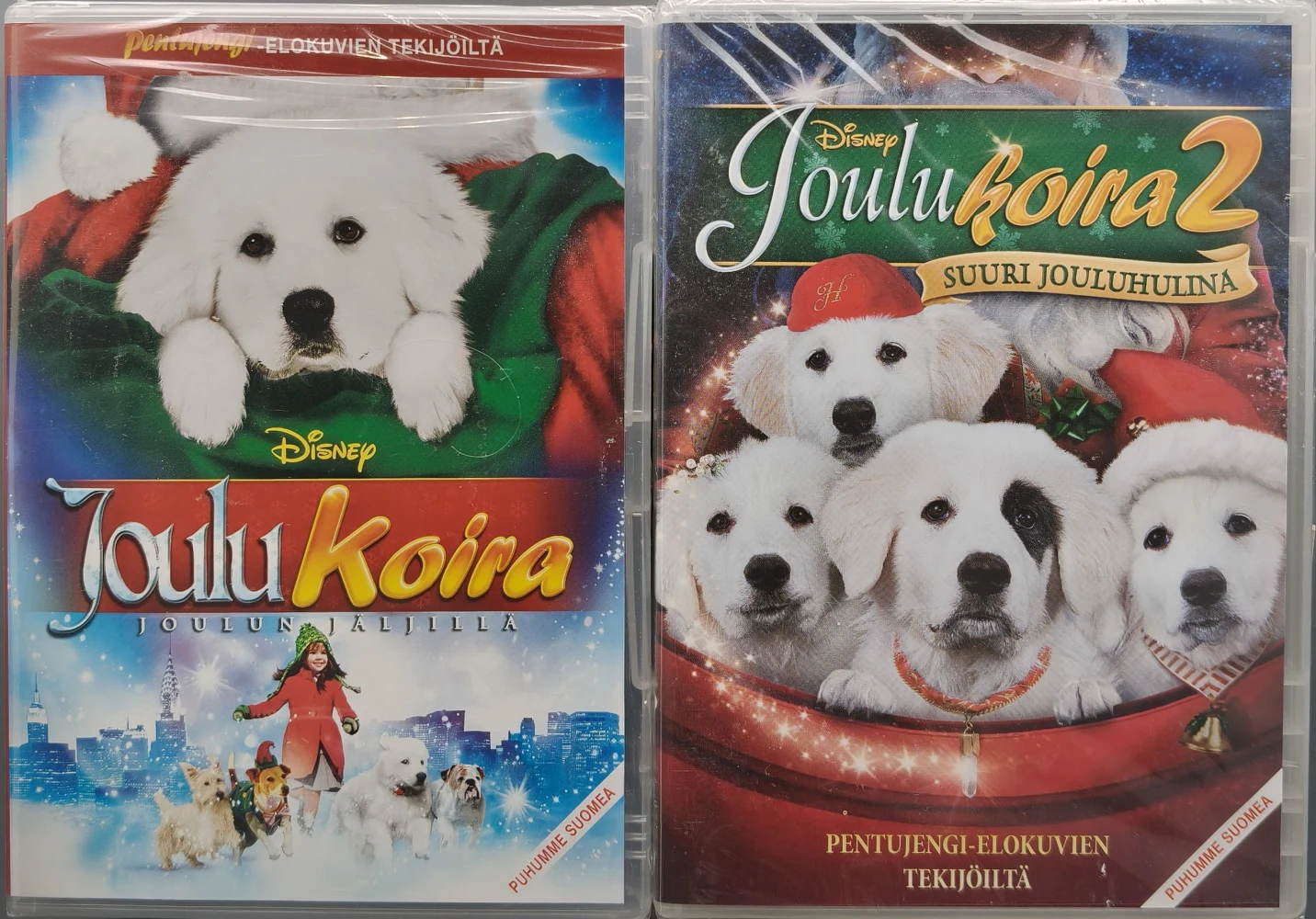 UUSI (2 DVD) Joulukoira 1 & 2 (2010/2012)