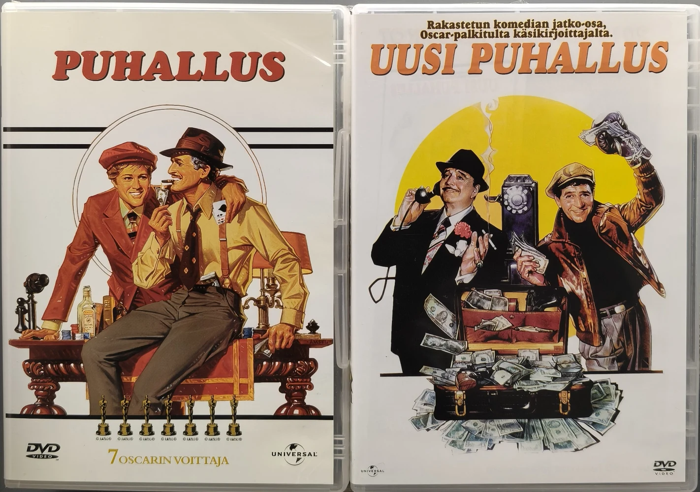 2 DVD) Puhallus / The Sting & Uusi puhallus / The Sting II (1973/1983)