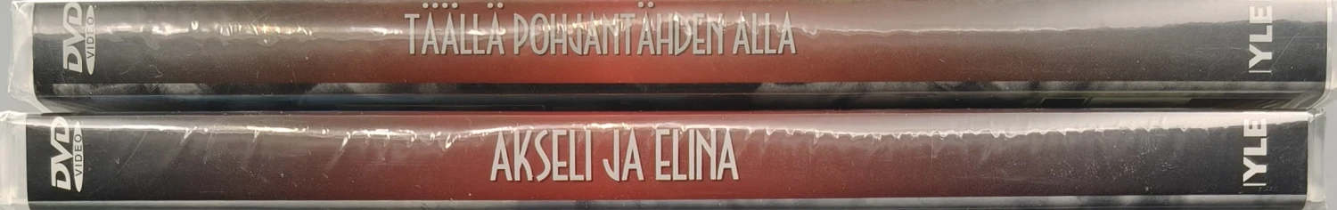 UUSI (2 DVD) Edvin Laine: Täällä pohjantähden alla & Akseli ja Elina (1968/1970)