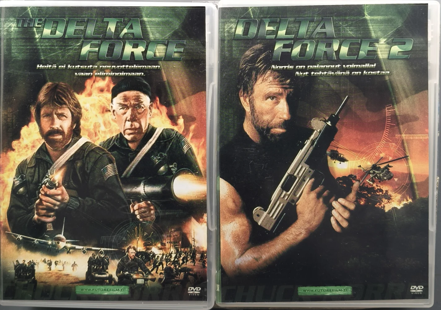 2 DVD) Chuck Norris: The Delta Force & Delta Force 2 (1986/1990) SUOMIKANNET